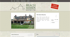 Desktop Screenshot of beachmansion.com